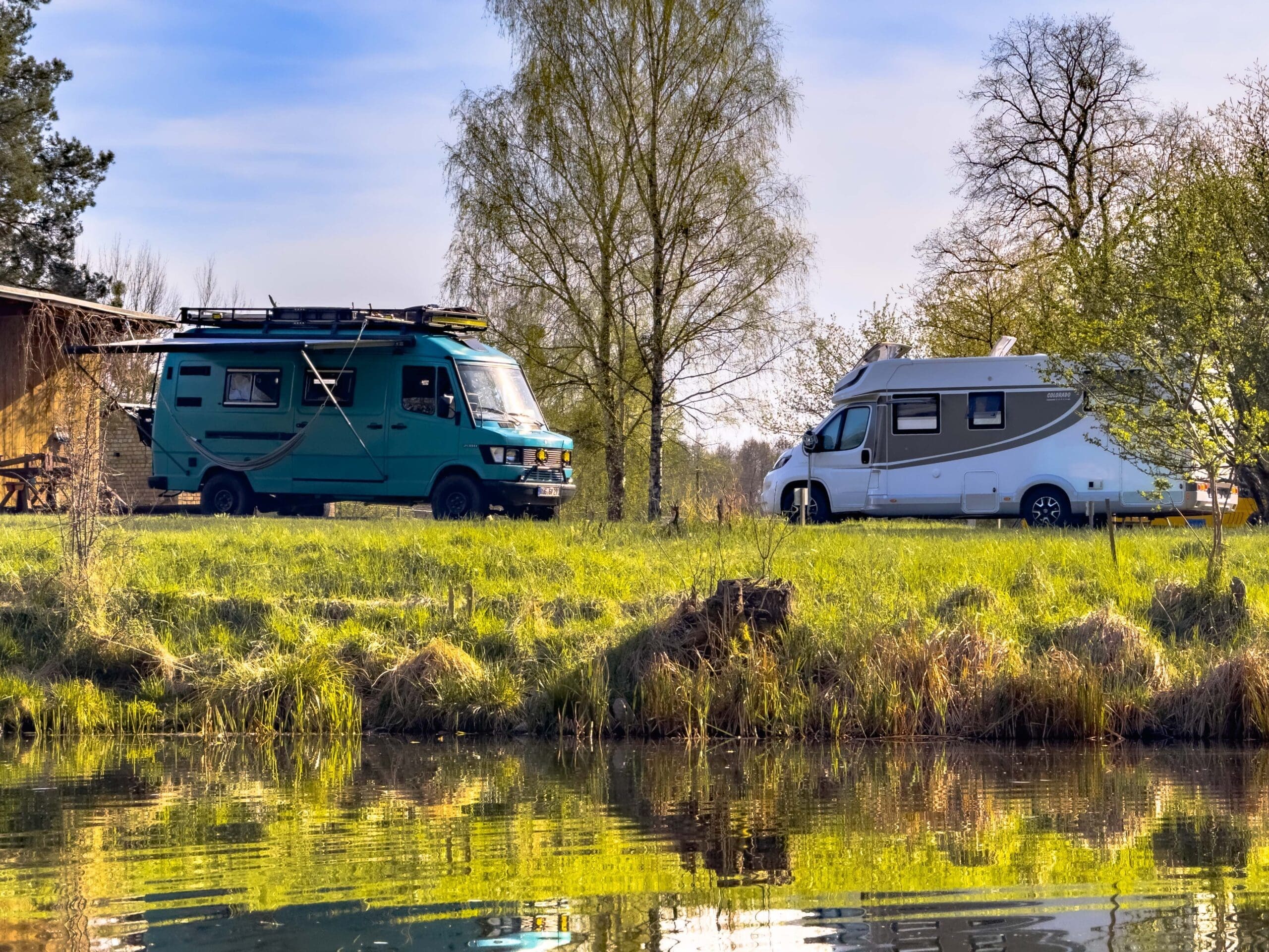 Wohnmobilhafen am Finowkanal