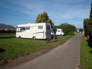 Wohnmobilstellplatz der Brennerei Göring