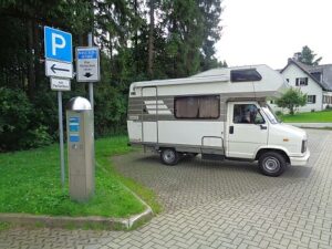 Wohnmobilstellplatz im Rätzteichgebiet