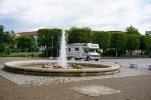 Wohnmobilstellplatz am Stadtkanal Rathenow