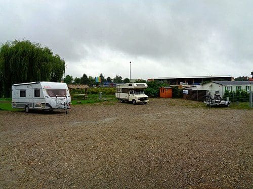 Wohnmobilstellplatz bei Caravan Meinert