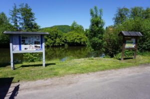 Wohnmobilstellplatz am Saale Ufer