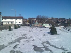 Wohnmobilstellplatz am Bahnhof Freyung