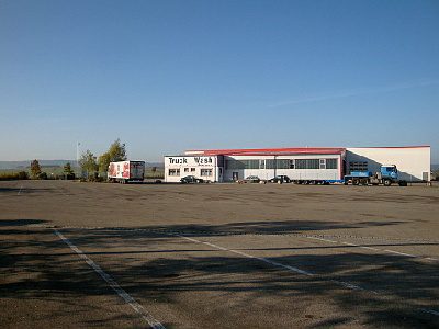 Wohnmobilstellplatz am Autohof Aurach