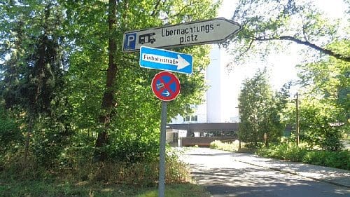 Wohnmobilstellplatz am Dutzendteich in Nürnberg