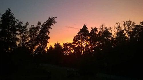 Wohnmobilstellplatz am Wäldchen in Barnin