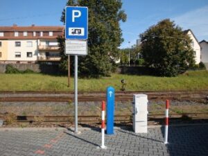 Wohnmobilstellplatz am Busbahnhof