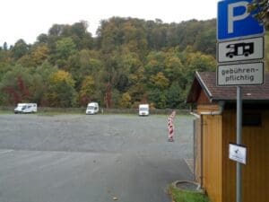 Wohnmobilstellplatz an der Lahn