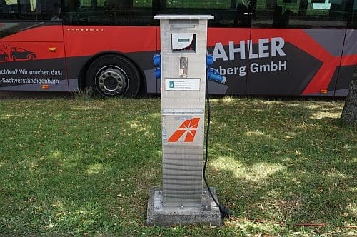 Wohnmobilstellplatz am Bahnhof Welzheim