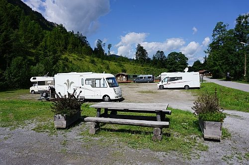 Wohnmobilstellplatz am Seeberg in Bayrischzell