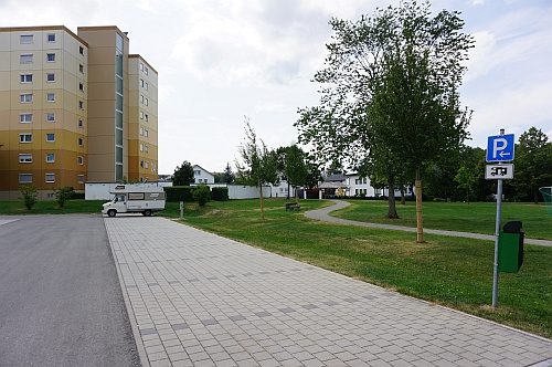 Wohnmobilstellplatz am Jurabad