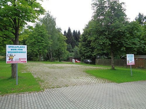 Wohnmobilstellplatz am Strandbad Filzteich