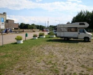 Wohnmobilstellplatz am Stichhafen Uetersen