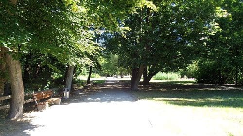 Wohnmobilstellplatz am Dutzendteich in Nürnberg