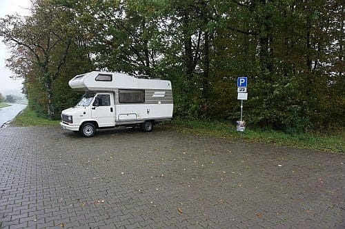 Wohnmobilstellplatz am Sportplatz Waldbrunn