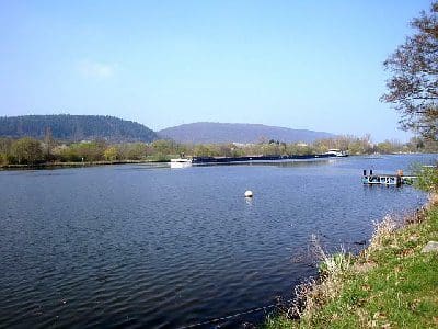 Wohnmobilstellplatz an der Saarmündung