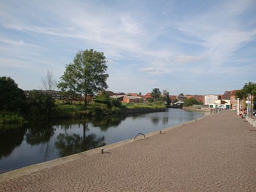 Wohnmobilstellplatz am Stadthafen in Grabow