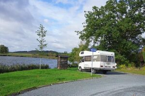 Wohnmobilstellplatz am Hainspitzer See