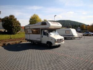 Wohnmobilstellplatz am Busbahnhof