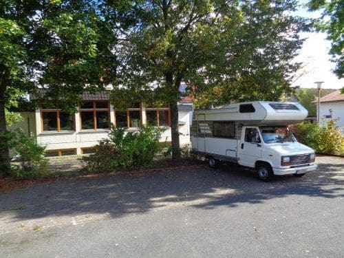 Wohnmobilstellplatz am Haus des Gastes