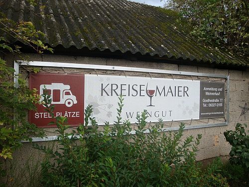 Wohnmobilstellplatz am Weingut Kreiselmaier