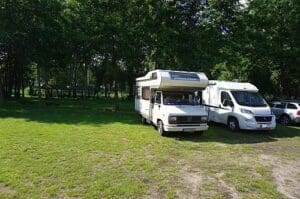 Wohnmobilstellplatz Parkplatz Dagowsee