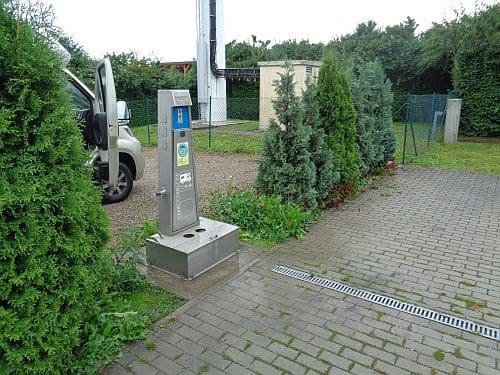 Wohnmobilstellplatz bei Caravan Meinert