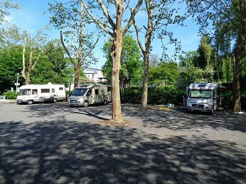 Wohnmobilstellplatz am Lahncamping