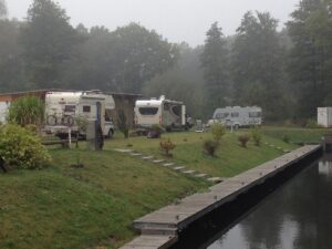 Wohnmobilstellplatz an der Marina Eisvogel