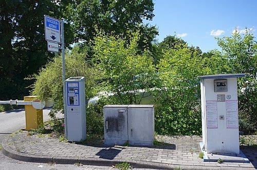 Wohnmobilstellplatz am Neckarufer