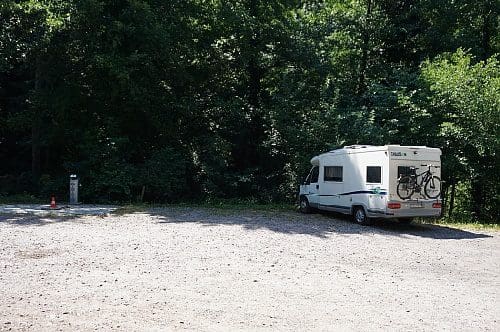 Wohnmobilstellplatz an der Schauenburg
