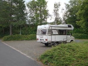 Wohnmobilstellplatz am Familienbad