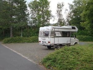 Wohnmobilstellplatz am Familienbad