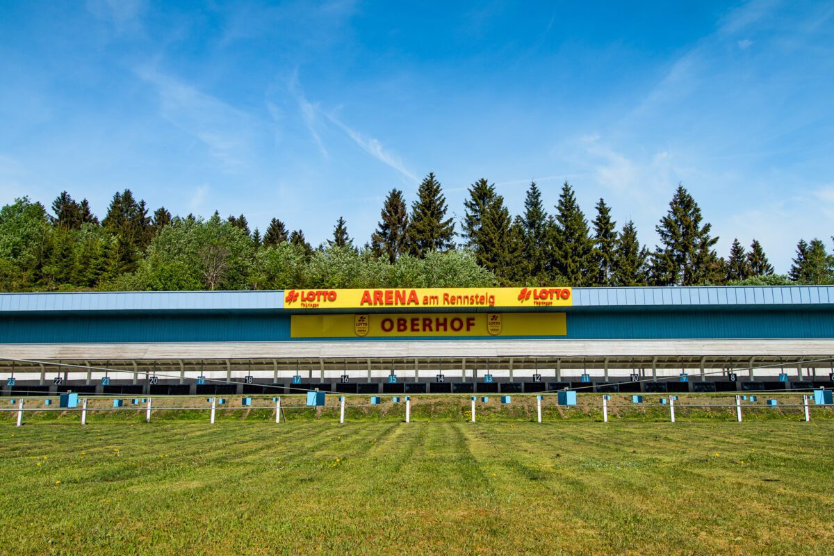 Caravanstellplatz am Biathlonstadion