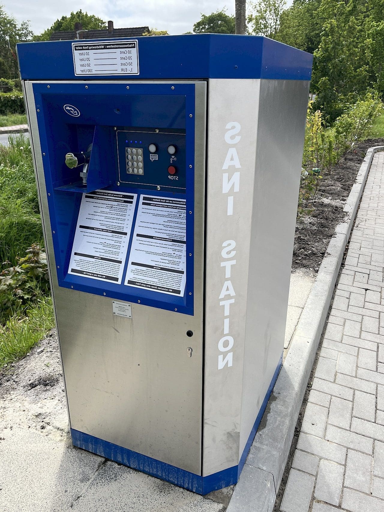 Wohnmobilstellplatz am Berumerfehner Wald