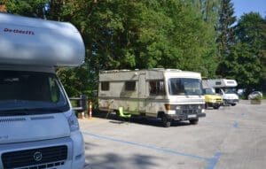 Wohnmobilstellplatz an der AmperOase