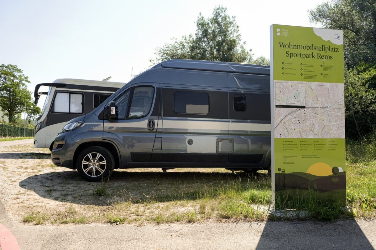 Wohnmobilstellplatz am Sportpark Rems