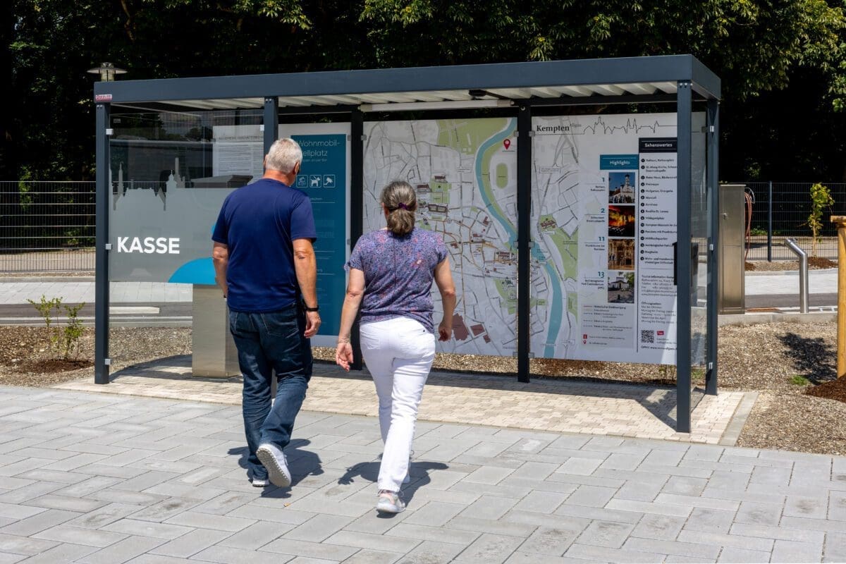 Wohnmobilstellplatz in Kempten