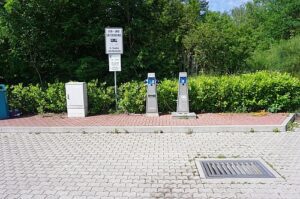 Wohnmobilstellplatz am KOI-Bad in Homburg