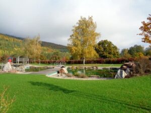 Wohnmobilstellplatz am Naturbad in Sinntal