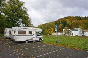 Wohnmobilstellplatz am Volkshausplatz