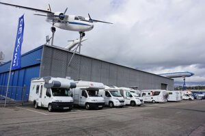 Wohnmobilstellplatz am Technik Museum Sinsheim