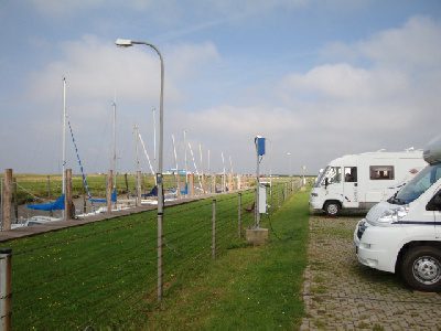 Wohnmobilstellplatz am Kutterhafen