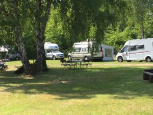 Wohnmobilstellplatz an der Marina Eisvogel