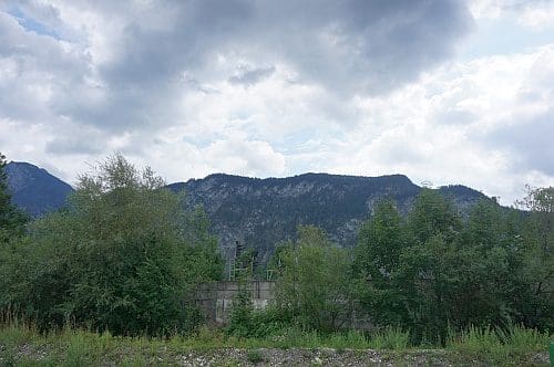 Wohnmobilstellplatz am Bahnhof in Kiefersfelden