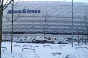 Wohnmobilstellplatz Allianz Arena