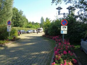 Wohnmobilstellplatz am Schlossparkplatz