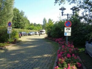 Wohnmobilstellplatz am Schlossparkplatz