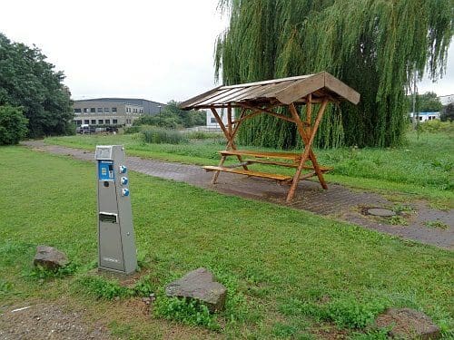 Wohnmobilstellplatz bei Caravan Meinert