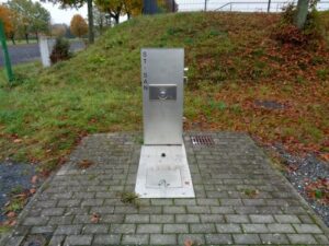 Wohnmobilstellplatz am Freizeitgelände in Rasdorf